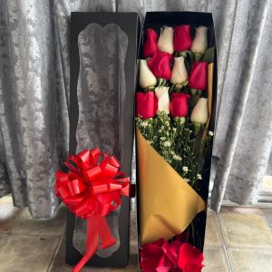 Caja de Rosas Elegante