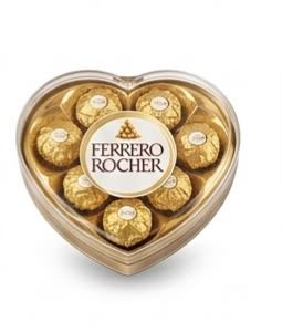 Ferrero Rocher corazón