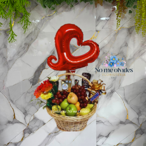 Canasta de Frutas con Gerberas en Cali