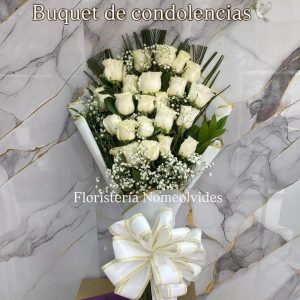 Buquet Rosas Blancas en Cali