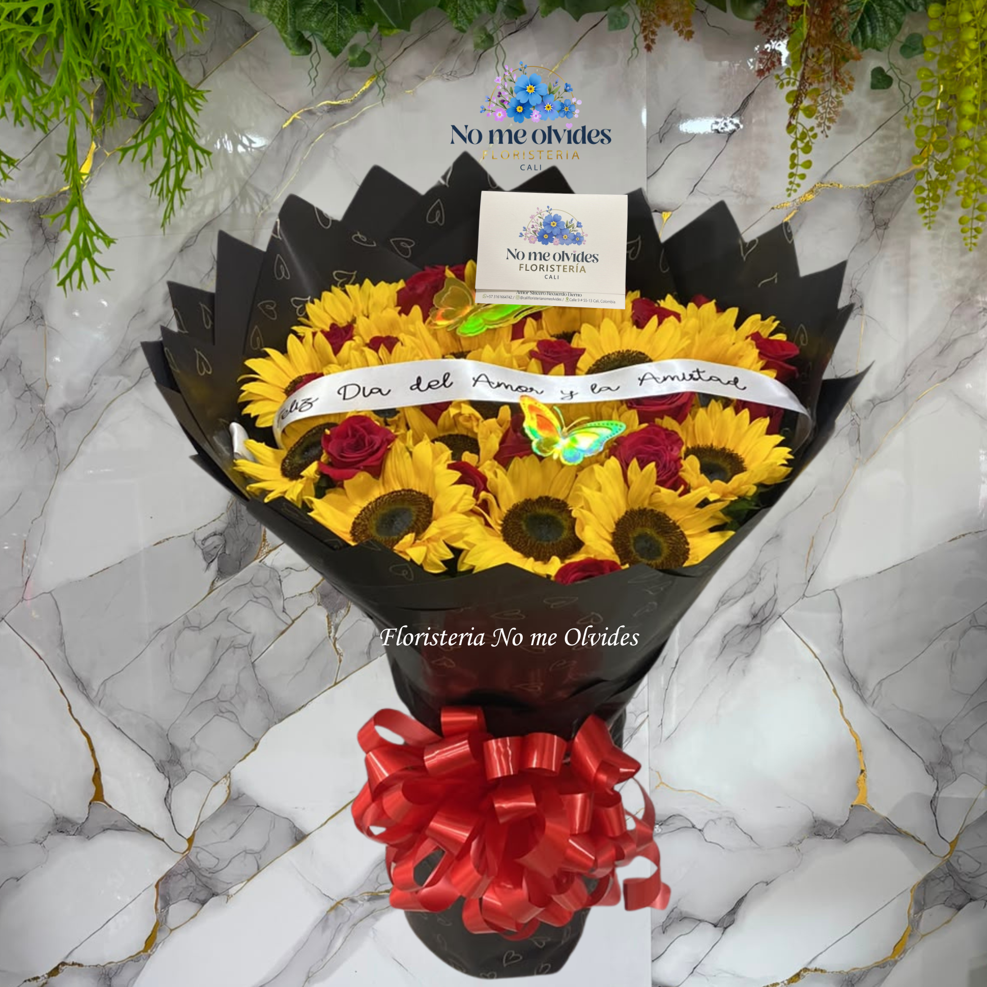 Gigante Buchon Rosas y Girasoles
