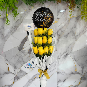 Buquet de Rosas Amarillas para GRADO